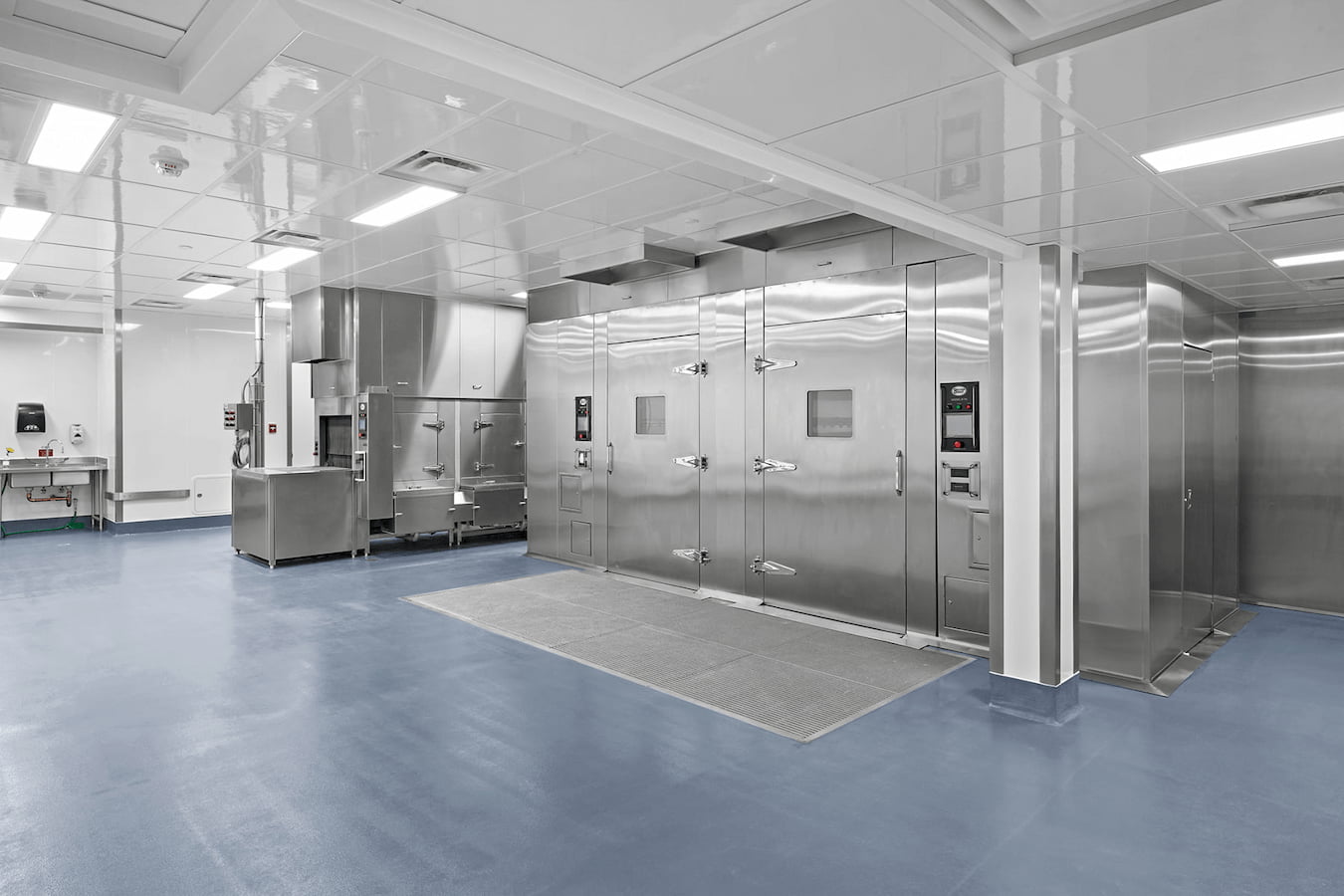 Arcoplast. Vivarium wall and ceiling seamless primary barrier systems