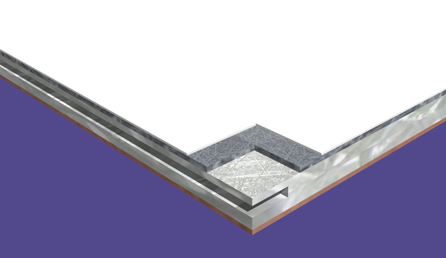 Arcoplast.GFRMC 9.5mm wall ceiling panel system